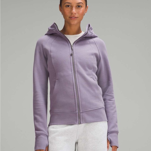 lululemon athletica Tops - Lululemon Athletica Lavender Zip-Up Hoodie